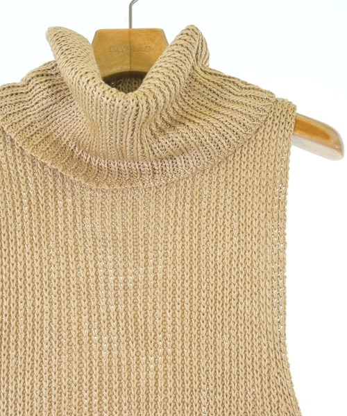 HIROKO KOSHINO（ヒロコ　コシノ）ニット・セーター ベージュ サイズ:9(M位) レディース/2200641068034