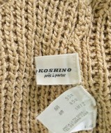 HIROKO KOSHINO（ヒロコ　コシノ）ニット・セーター ベージュ サイズ:9(M位) レディース/2200641068034