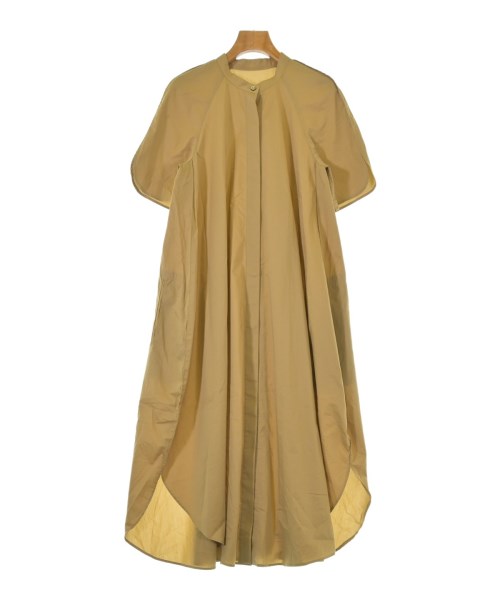 HIROKO KOSHINO(ヒロコ　コシノ)シャツワンピース ベージュ サイズ:38(S位)/2200646278087