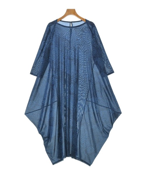 HIROKO KOSHINO(ヒロコ　コシノ)ワンピース 青 サイズ:40(M位)/2200640155063