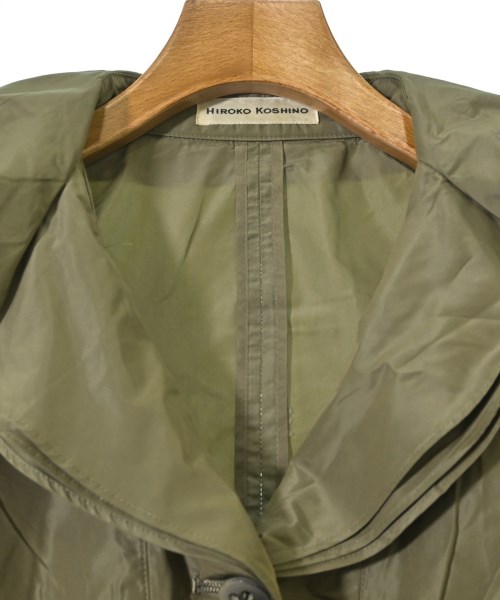 HIROKO KOSHINO（ヒロコ　コシノ）ジャケット カーキ サイズ:40(M位) レディース/2200649641024