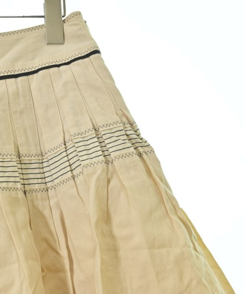HIROKO KOSHINO（ヒロコ　コシノ）ひざ丈スカート ベージュ サイズ:40(M位) レディース/2200649641062