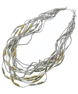 HIROKO KOSHINO（ヒロコ　コシノ）ネックレス グレー サイズ:- レディース/2200649641086