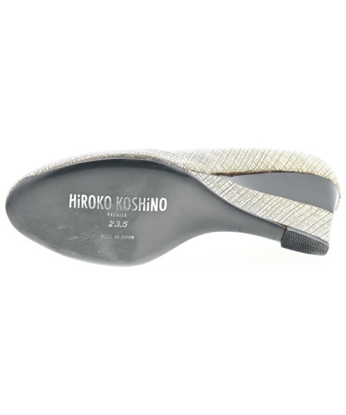HIROKO KOSHINO（ヒロコ　コシノ）パンプス ゴールド サイズ:23.5cm レディース/2200694727360
