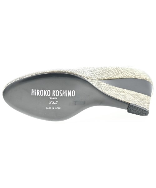 HIROKO KOSHINO（ヒロコ　コシノ）パンプス ゴールド サイズ:23.5cm レディース/2200694727377