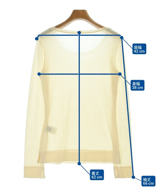 HIROKO KOSHINO（ヒロコ　コシノ）Tシャツ・カットソー 白 サイズ:40(M位) レディース/2200694727773