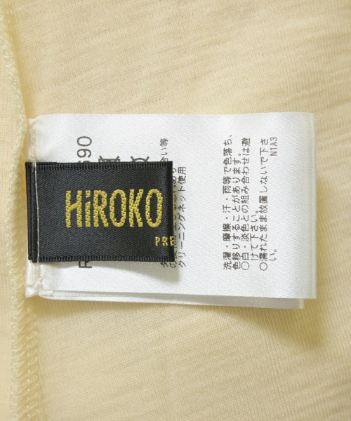 HIROKO KOSHINO（ヒロコ　コシノ）Tシャツ・カットソー 白 サイズ:40(M位) レディース/2200694727780
