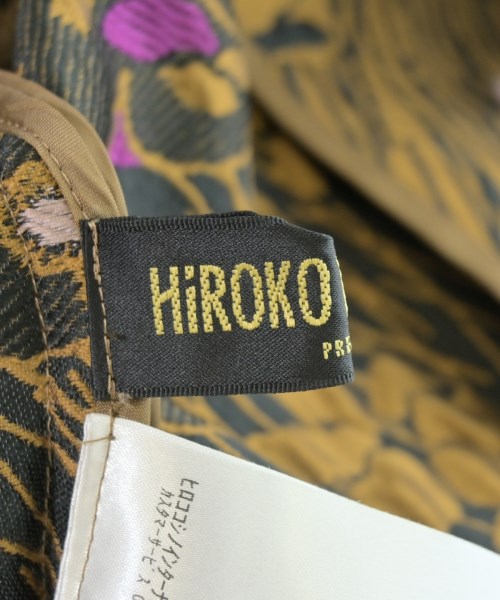 HIROKO KOSHINO（ヒロコ　コシノ）テーラードジャケット 茶 サイズ:38(S位) レディース/2200694727797