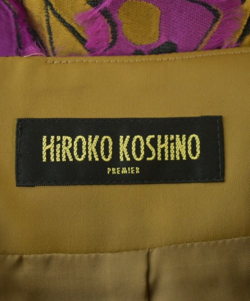 HIROKO KOSHINO（ヒロコ　コシノ）ひざ丈スカート 茶 サイズ:38(S位) レディース/2200694727971