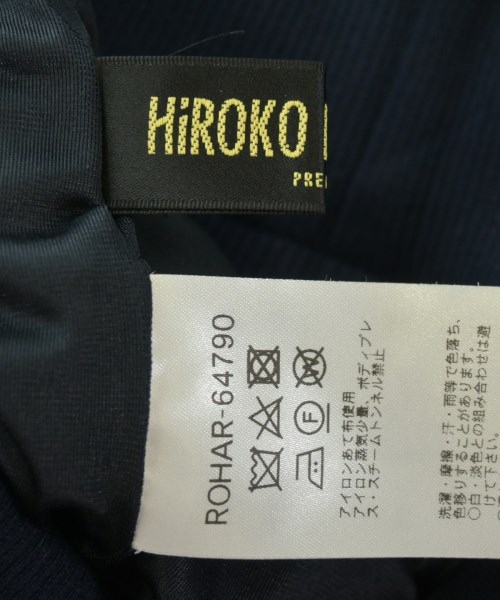 HIROKO KOSHINO（ヒロコ　コシノ）ひざ丈スカート 紺 サイズ:40(M位) レディース/2200694727995