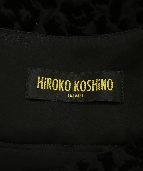 HIROKO KOSHINO（ヒロコ　コシノ）ひざ丈スカート 黒 サイズ:38(S位) レディース/2200694728107