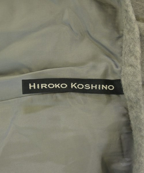 HIROKO KOSHINO（ヒロコ　コシノ）ひざ丈スカート グレー サイズ:40(M位) レディース/2200696816024