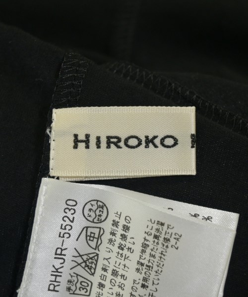 HIROKO KOSHINO（ヒロコ　コシノ）Tシャツ・カットソー 黒 サイズ:40(M位) レディース/2200708101018