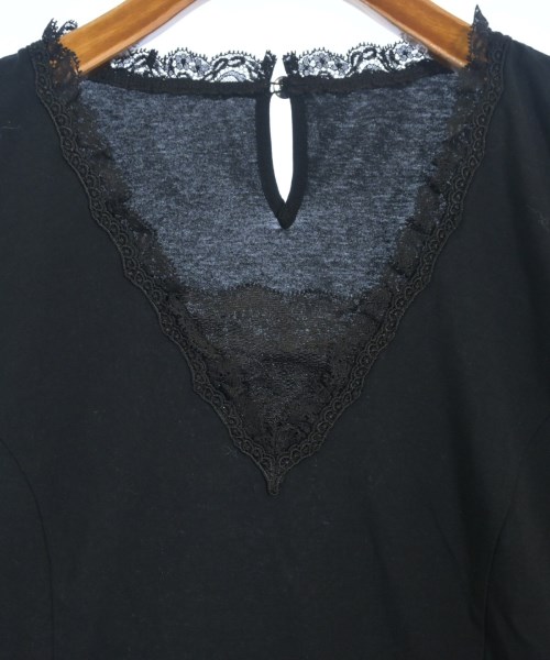 HIROKO KOSHINO（ヒロコ　コシノ）Tシャツ・カットソー 黒 サイズ:40(M位) レディース/2200708101018