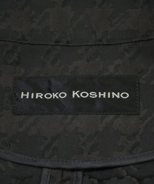 HIROKO KOSHINO（ヒロコ　コシノ）テーラードジャケット 茶 サイズ:38(S位) レディース/2200704615038