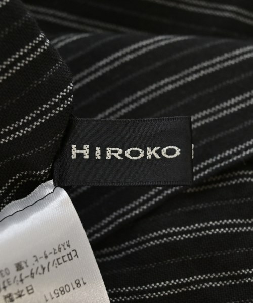 HIROKO KOSHINO（ヒロコ　コシノ）オールインワン/サロペット 黒 サイズ:38(S位) レディース/2200690298017