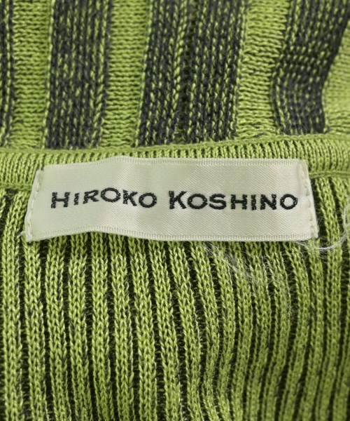 HIROKO KOSHINO（ヒロコ　コシノ）カーディガン 緑 サイズ:9(M位) レディース/2200690298055