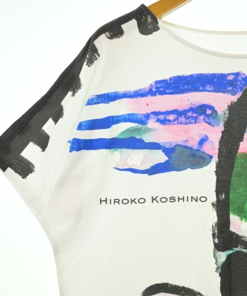 HIROKO KOSHINO（ヒロコ　コシノ）Tシャツ・カットソー 白 サイズ:38(S位) レディース/2200690298093
