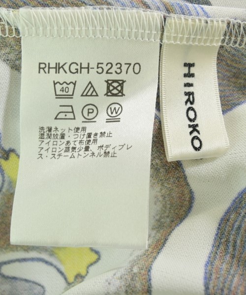 HIROKO KOSHINO（ヒロコ　コシノ）Tシャツ・カットソー 白 サイズ:38(S位) レディース/2200690298116
