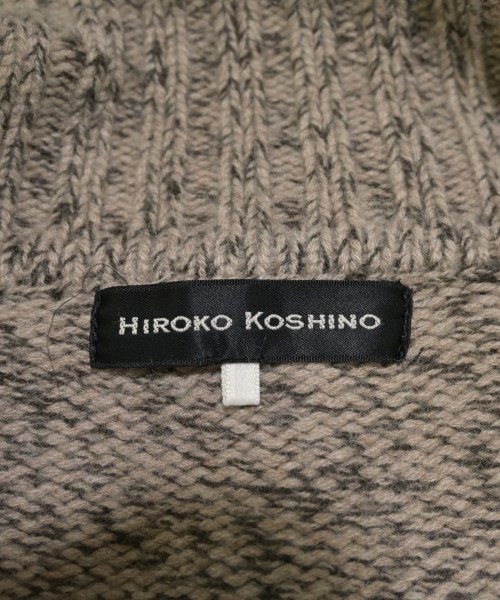 HIROKO KOSHINO（ヒロコ　コシノ）カーディガン ベージュ サイズ:38(S位) レディース/2200655668077