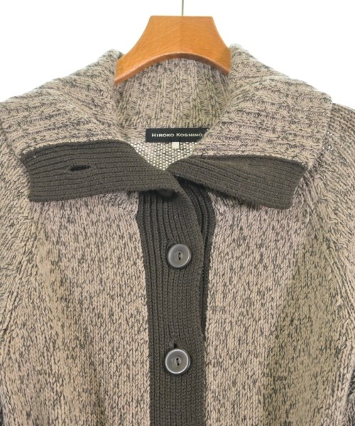 HIROKO KOSHINO（ヒロコ　コシノ）カーディガン ベージュ サイズ:38(S位) レディース/2200655668077