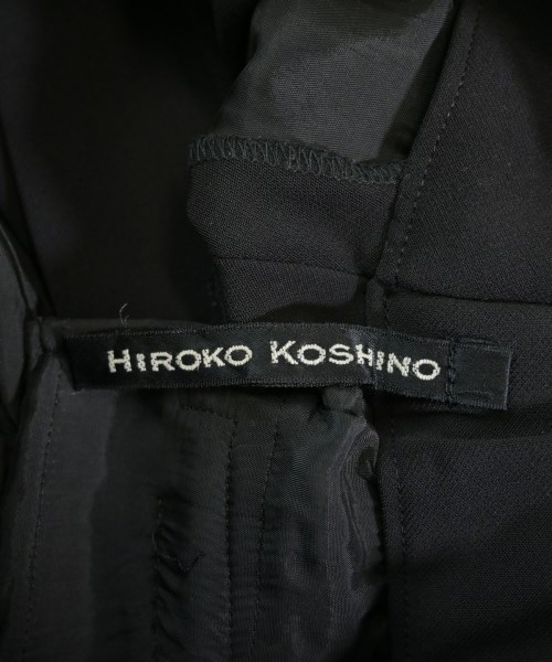 HIROKO KOSHINO（ヒロコ　コシノ）スラックス 黒 サイズ:38(S位) レディース/2200665223020