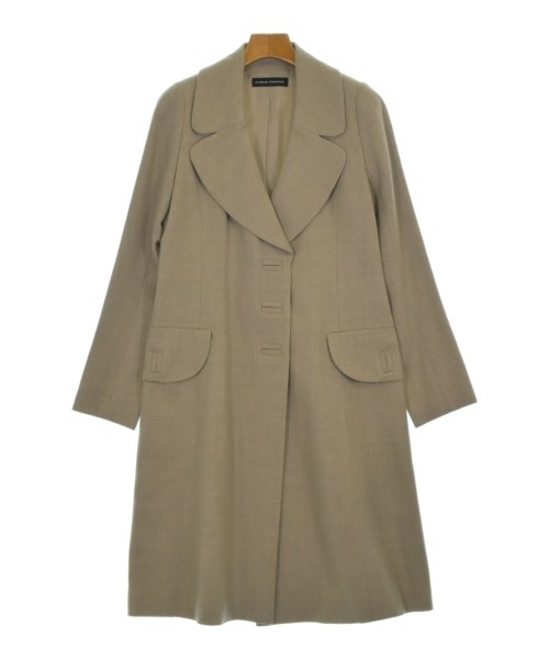 HIROKO KOSHINO(ヒロコ　コシノ)チェスターコート ベージュ サイズ:38(S位)/2200665389016