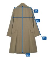 HIROKO KOSHINO（ヒロコ　コシノ）チェスターコート ベージュ サイズ:38(S位) レディース/2200665389016