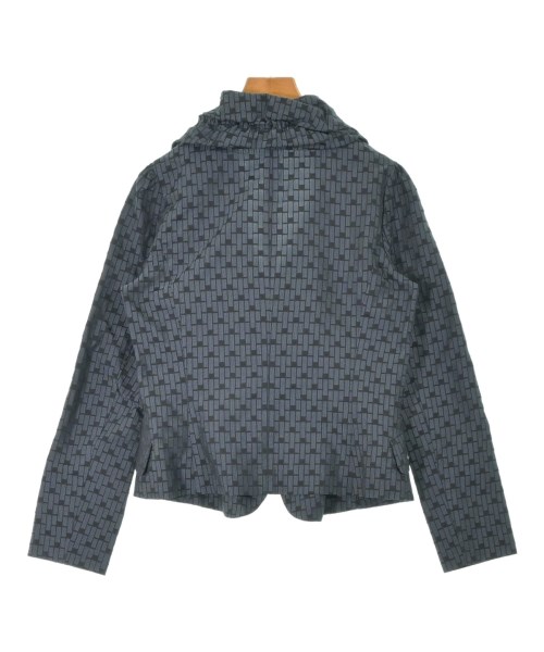 HIROKO KOSHINO（ヒロコ　コシノ）カジュアルジャケット グレー サイズ:38(S位) レディース/2200665389061