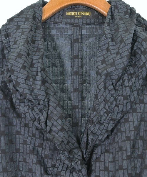 HIROKO KOSHINO（ヒロコ　コシノ）カジュアルジャケット グレー サイズ:38(S位) レディース/2200665389061