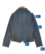 HIROKO KOSHINO（ヒロコ　コシノ）カジュアルジャケット グレー サイズ:38(S位) レディース/2200665389061