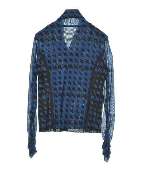 HIROKO KOSHINO（ヒロコ　コシノ）カジュアルシャツ 青 サイズ:38(S位) レディース/2200665389108