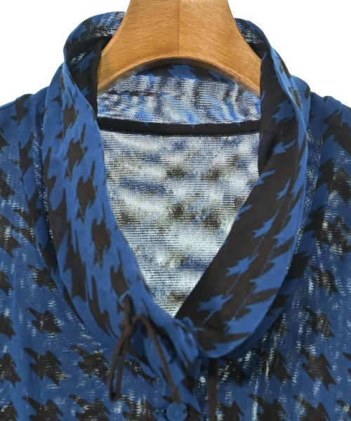 HIROKO KOSHINO（ヒロコ　コシノ）カジュアルシャツ 青 サイズ:38(S位) レディース/2200665389108