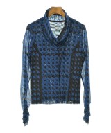 HIROKO KOSHINO（ヒロコ　コシノ）カジュアルシャツ 青 サイズ:38(S位) レディース/2200665389108