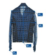 HIROKO KOSHINO（ヒロコ　コシノ）カジュアルシャツ 青 サイズ:38(S位) レディース/2200665389108