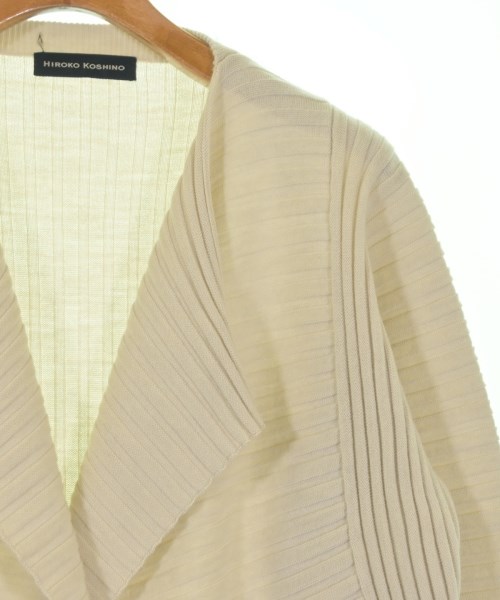HIROKO KOSHINO（ヒロコ　コシノ）カーディガン 白 サイズ:38(S位) レディース/2200665389146