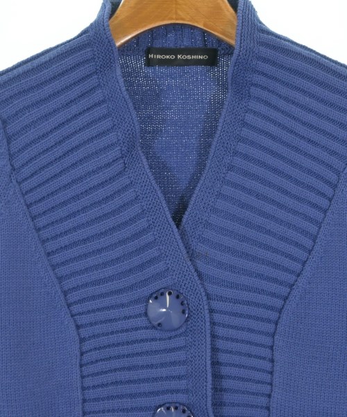 HIROKO KOSHINO（ヒロコ　コシノ）カーディガン 青 サイズ:38(S位) レディース/2200665389153