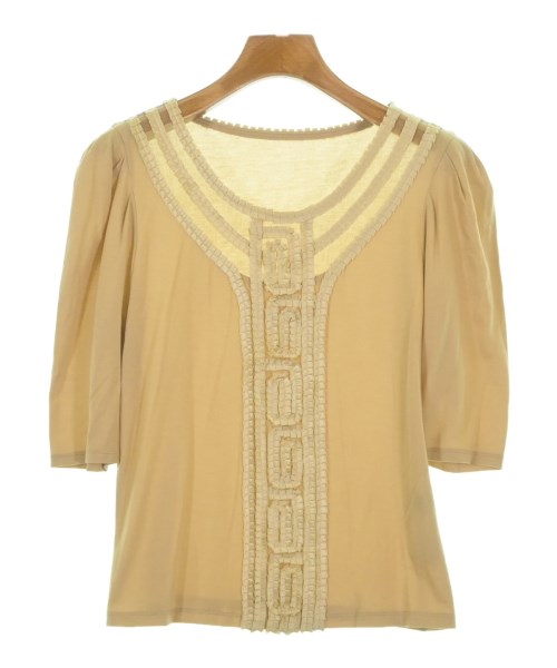 HIROKO KOSHINO(ヒロコ　コシノ)Tシャツ・カットソー ベージュ サイズ:38(S位)/2200665389184