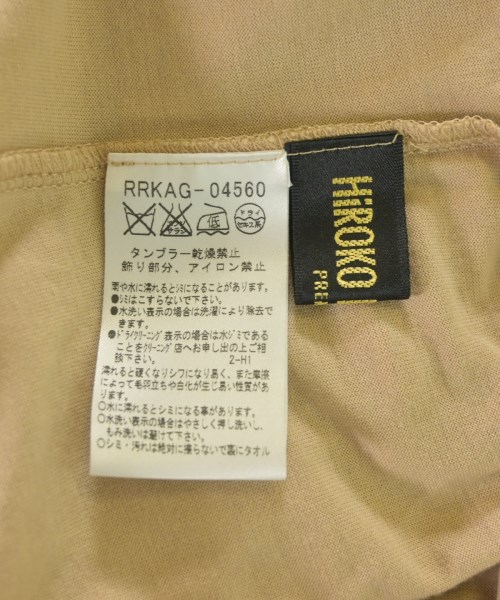 HIROKO KOSHINO（ヒロコ　コシノ）Tシャツ・カットソー ベージュ サイズ:38(S位) レディース/2200665389184