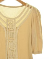 HIROKO KOSHINO（ヒロコ　コシノ）Tシャツ・カットソー ベージュ サイズ:38(S位) レディース/2200665389184