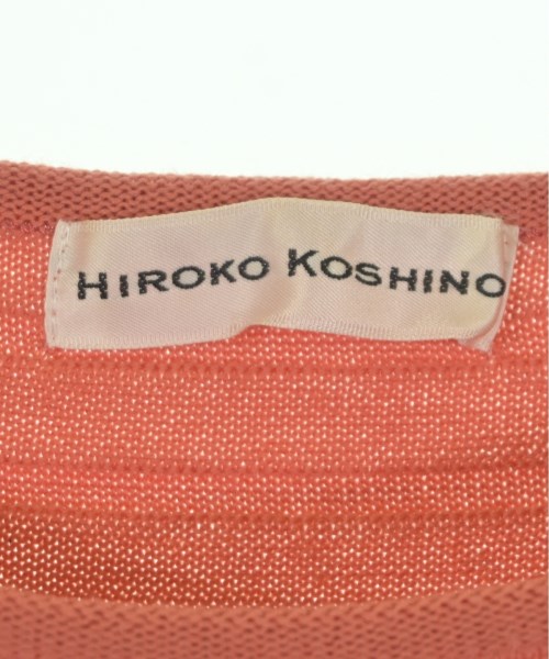 HIROKO KOSHINO（ヒロコ　コシノ）ニット・セーター 赤 サイズ:38(S位) レディース/2200665389191