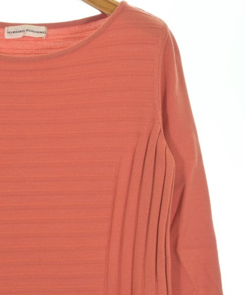 HIROKO KOSHINO（ヒロコ　コシノ）ニット・セーター 赤 サイズ:38(S位) レディース/2200665389191