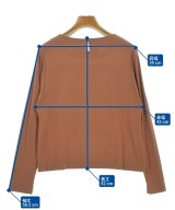 HIROKO KOSHINO（ヒロコ　コシノ）Tシャツ・カットソー 茶 サイズ:38(S位) レディース/2200665389221
