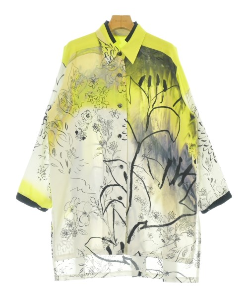 HIROKO KOSHINO(ヒロコ　コシノ)カジュアルシャツ 黄 サイズ:F/2200667816022
