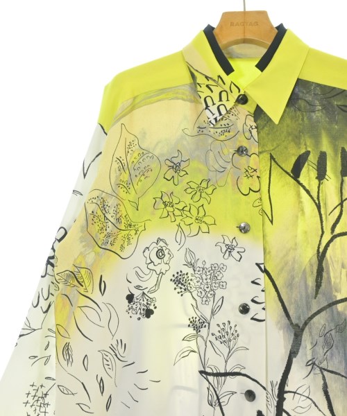 HIROKO KOSHINO（ヒロコ　コシノ）カジュアルシャツ 黄 サイズ:F レディース/2200667816022