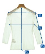 HIROKO KOSHINO（ヒロコ　コシノ）Tシャツ・カットソー 白 サイズ:38(S位) レディース/2200671551032