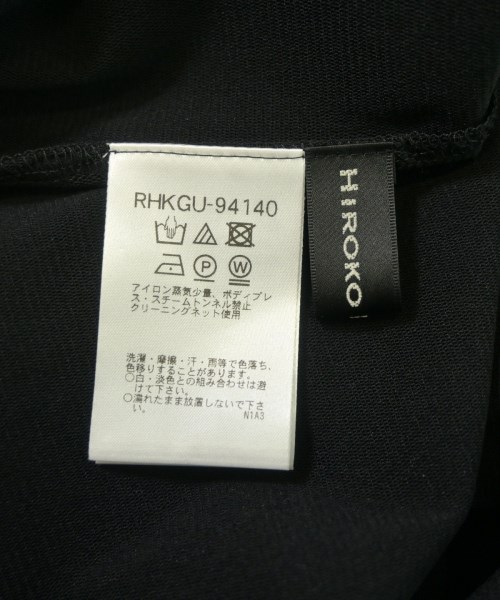 HIROKO KOSHINO（ヒロコ　コシノ）Tシャツ・カットソー 黒 サイズ:38(S位) レディース/2200671551049