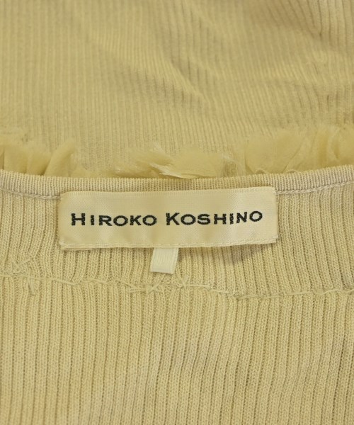 HIROKO KOSHINO（ヒロコ　コシノ）カーディガン ベージュ サイズ:38(S位) レディース/2200718279042