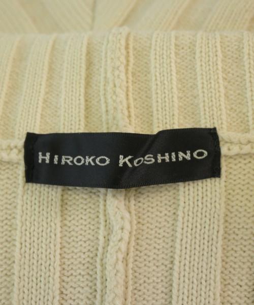 HIROKO KOSHINO（ヒロコ　コシノ）カーディガン 白 サイズ:38(S位) レディース/2200719459047