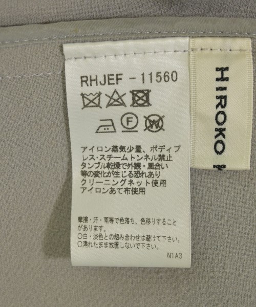 HIROKO KOSHINO（ヒロコ　コシノ）その他 グレー サイズ:38(S位) レディース/2200719459078